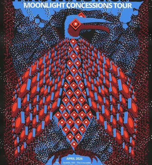 Throwing Muses 2026 US Tour Poster - West Coast