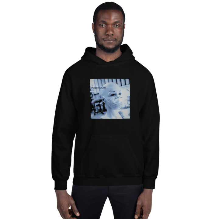 50 Foot Wave Power + Light Blue Face Hoodie - Image 2