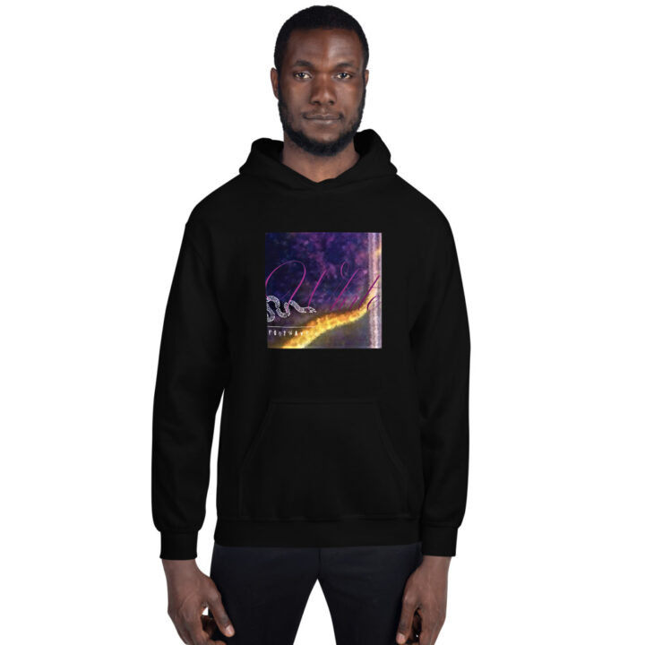 50 Foot Wave Bath White Hoodie - Image 2