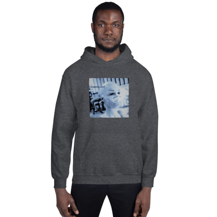 50 Foot Wave Power + Light Blue Face Hoodie - Image 6