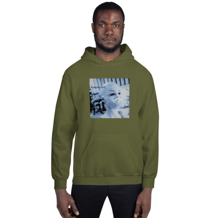 50 Foot Wave Power + Light Blue Face Hoodie - Image 7
