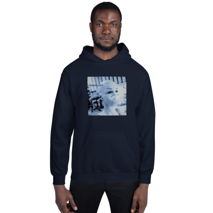 50 Foot Wave Power + Light Blue Face Hoodie - Image 3