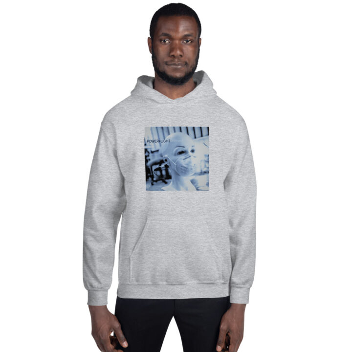 50 Foot Wave Power + Light Blue Face Hoodie - Image 9