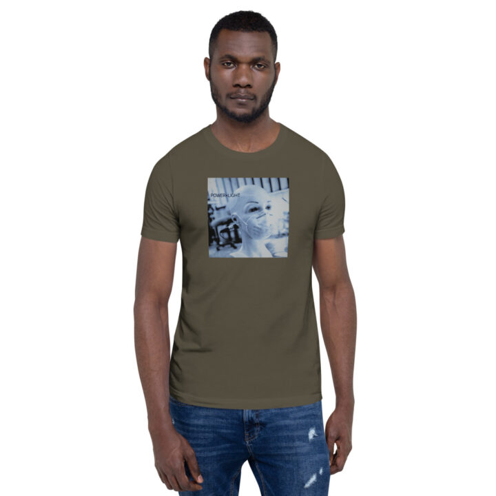 50 Foot Wave Power + Light Blue Face Soft, Lightweight T-Shirt - Image 10