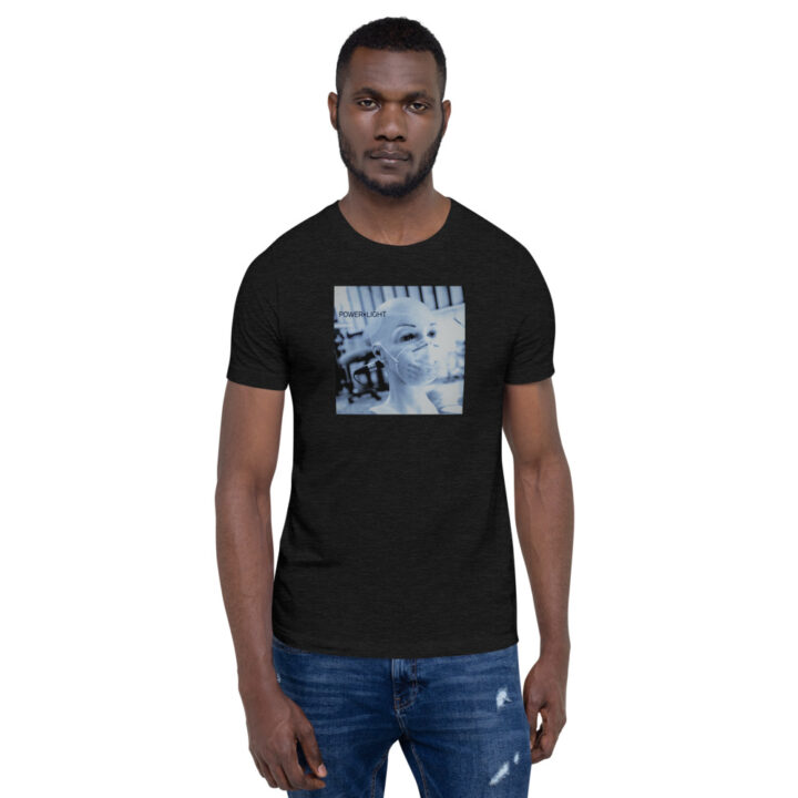 50 Foot Wave Power + Light Blue Face Soft, Lightweight T-Shirt - Image 2