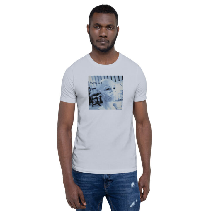 50 Foot Wave Power + Light Blue Face Soft, Lightweight T-Shirt - Image 23