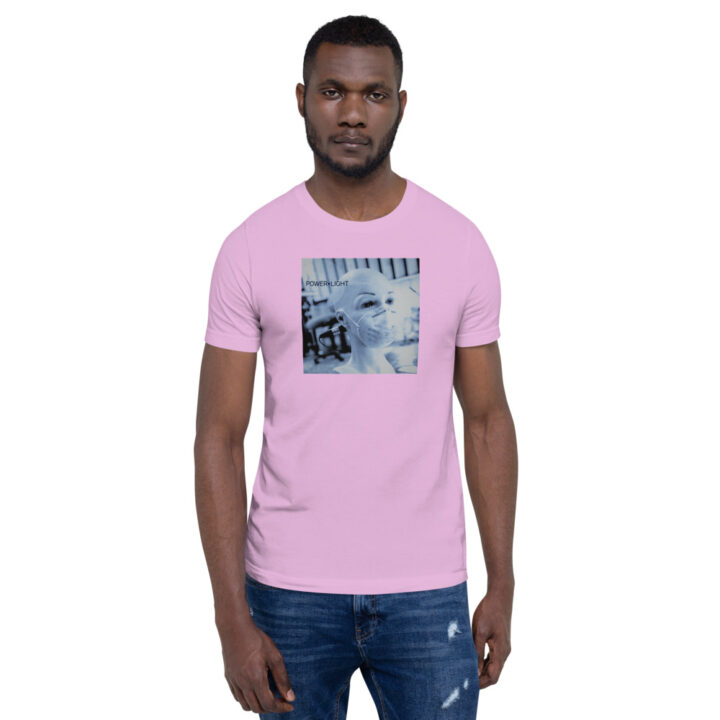 50 Foot Wave Power + Light Blue Face Soft, Lightweight T-Shirt - Image 20