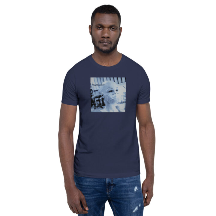 50 Foot Wave Power + Light Blue Face Soft, Lightweight T-Shirt - Image 4