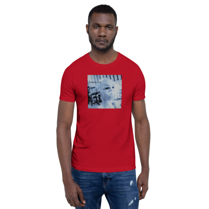 50 Foot Wave Power + Light Blue Face Soft, Lightweight T-Shirt - Image 6