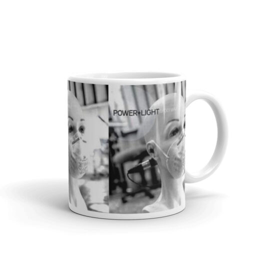 50 foot Wave Power + Light Grey Mug